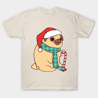 Christmas Pug T-Shirt